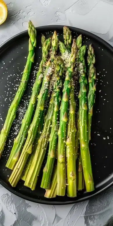 Recette d'asperges croustillantes préparées dans une Airfryer