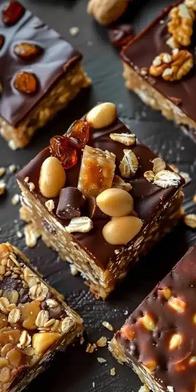 Barres protéinées sans gluten