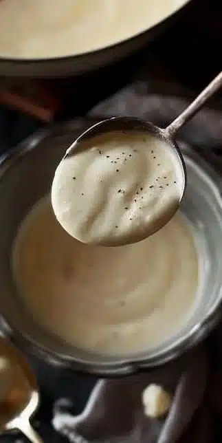 Béchamel sans beurre