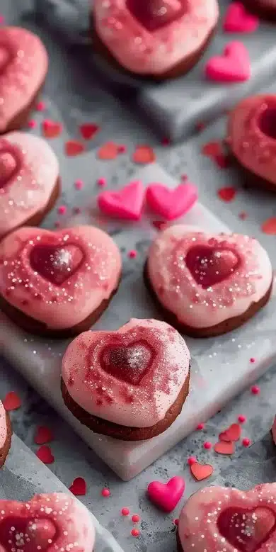 Biscuits Saint-Valentin