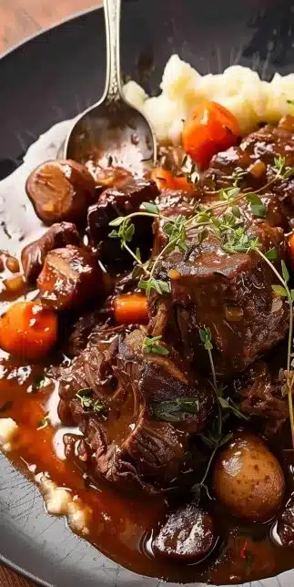Boeuf Bourguignon à l'Instant Pot