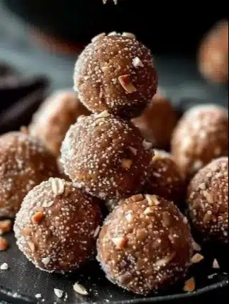 Boules de bonheur au beurre de cacahuète