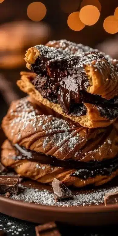 Chocolatine air fryer facile, rapide et bien dorée