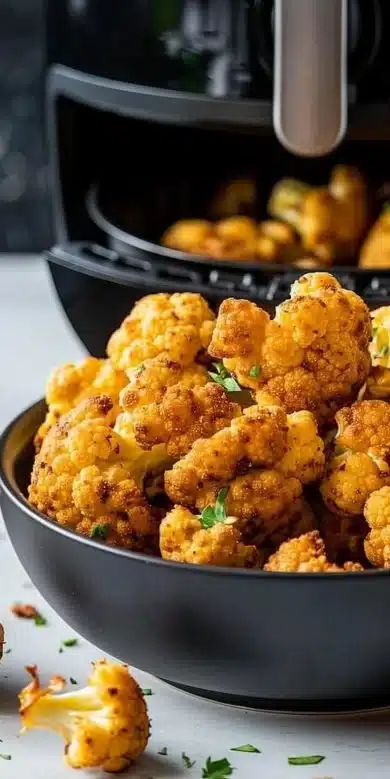 Chou-fleur Air Fryer : recette facile et croustillante
