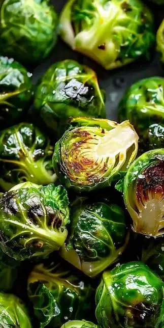 Choux de Bruxelles à la friteuse à air