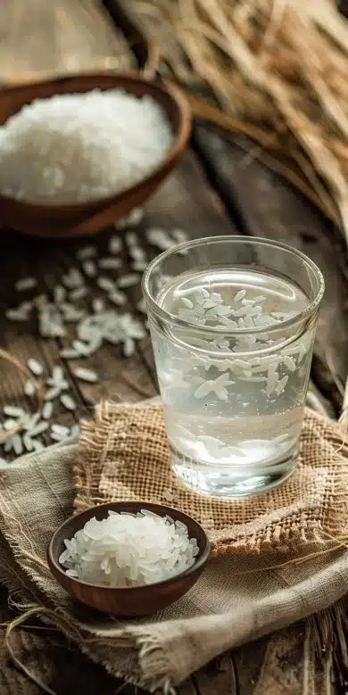 Eau de riz, un remède naturel pour la perte de poids
