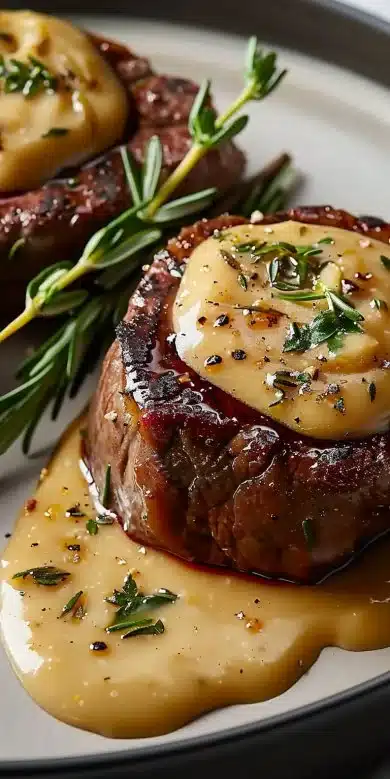 Filet Mignon Sauce Miel Moutarde