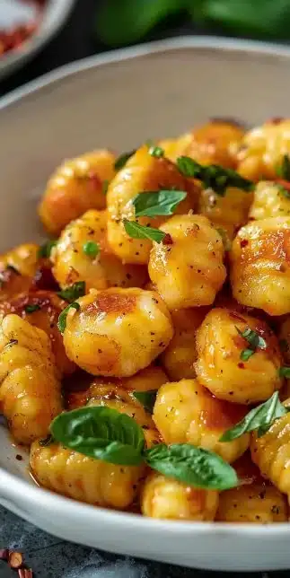 Gnocchi à l'Air Fryer