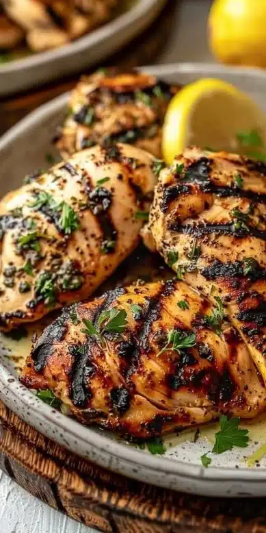 Grilled Lemon Herb Chicken