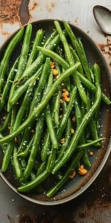 Haricots verts Air Fryer : croquants en 15 minutes