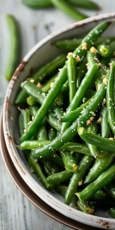 Haricots verts Air Fryer : croquants en 15 minutes