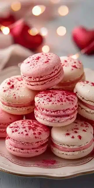 Macarons de la Saint-Valentin