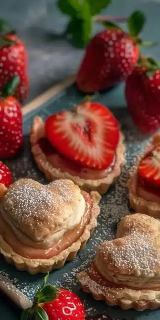 Mini Tarts aux Fraises