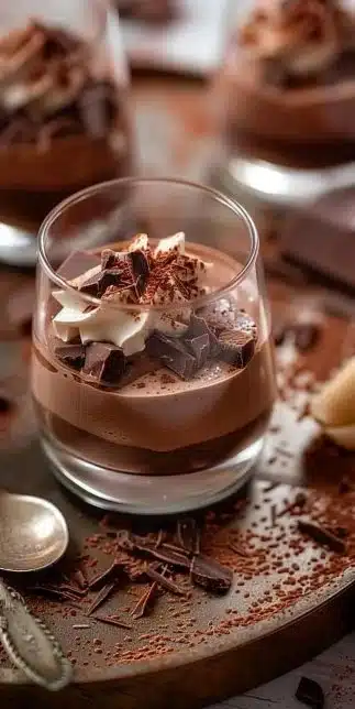 Mousse au chocolat au lait