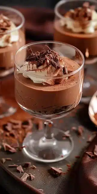 Mousse au chocolat au lait
