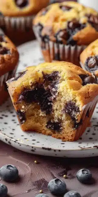 Muffins dans un air fryer