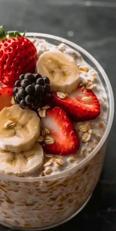 Overnight Oats Pour Maigrir