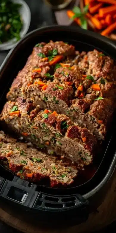 Pain de viande dans l'airfryer : simple et savoureux