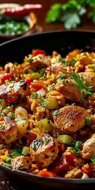 Poulet Jambalaya