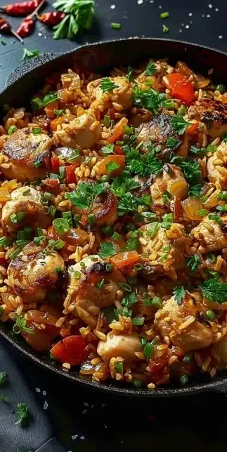 Poulet Jambalaya