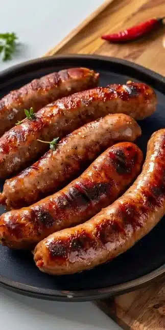 Recette de saucisse de Toulouse à la friteuse à air