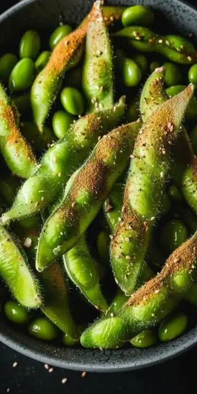 Recette edamame Air Fryer rapide, saine et délicieuse