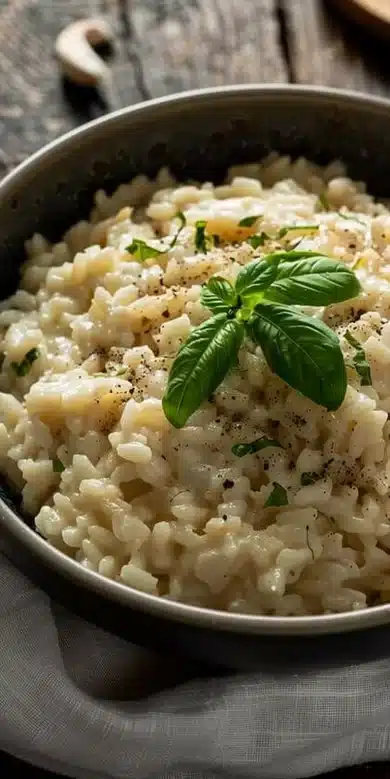 Risotto à l’Air Fryer : recette facile et rapide