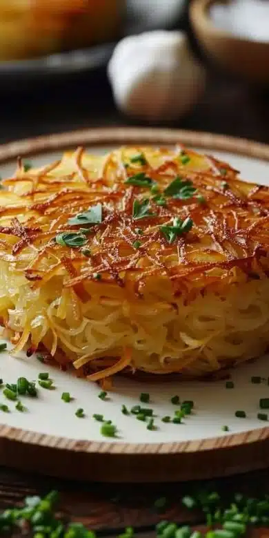 Rösti à l'air fryer : croustillants et faciles à faire