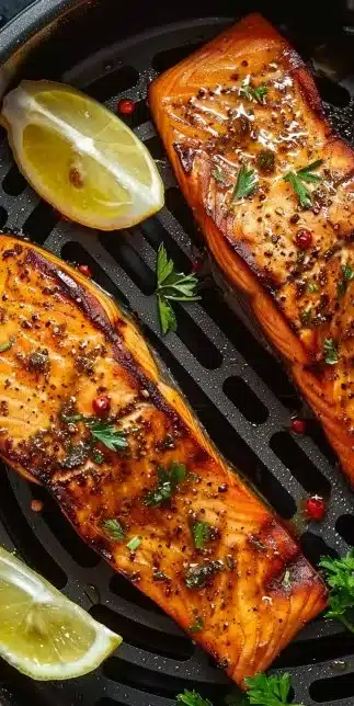 Saumon à la friteuse à air : le repas paresseux ultime