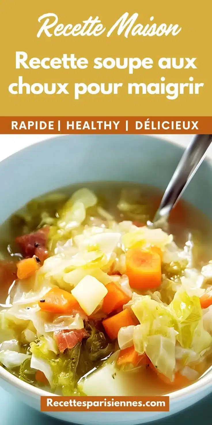 Soupe aux choux détox