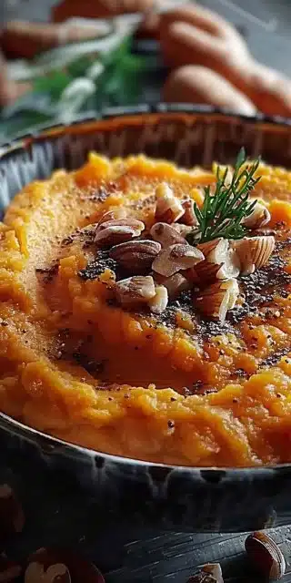 Sweet Potato and Chestnut Purée