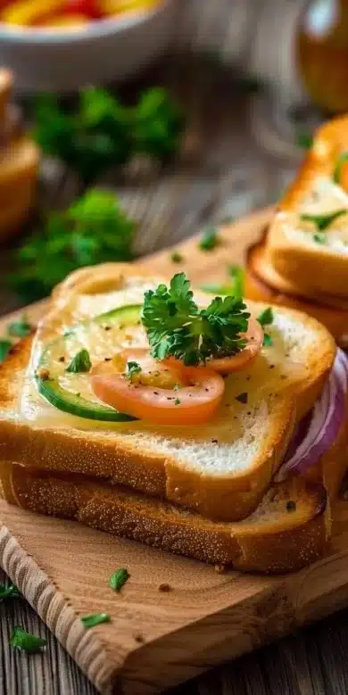 Toast in the air fryer: quick, crispy, and golden